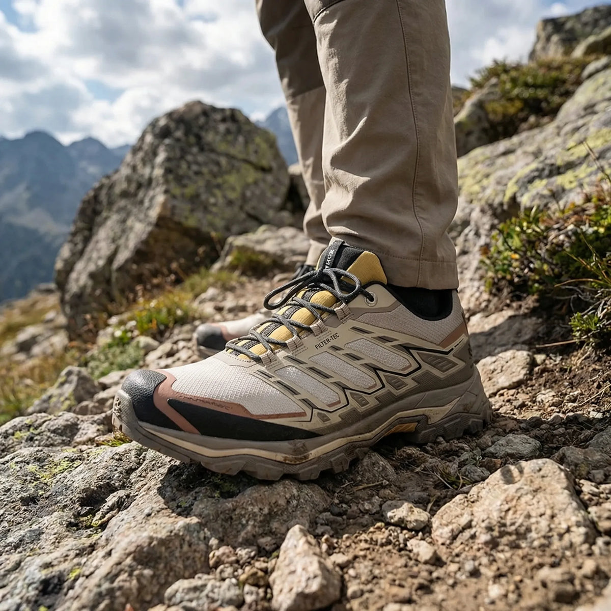 Wanderschuhe wasserdicht leicht rutschfest atmungsaktiv