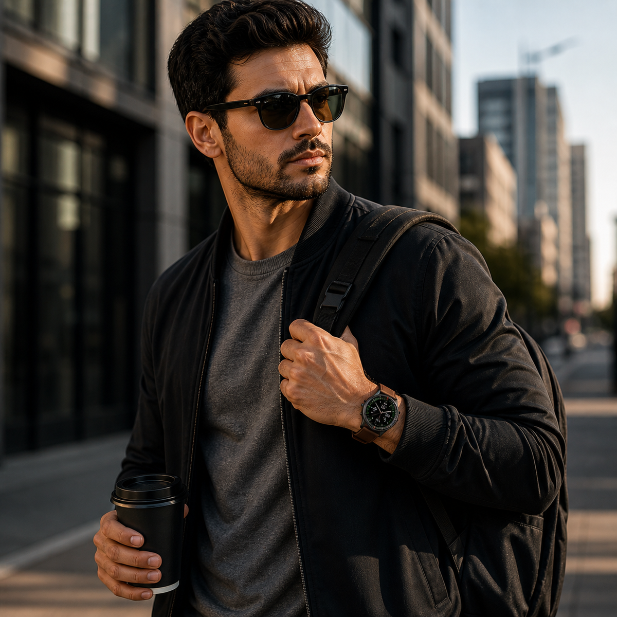 Camp Basel | Round HD Touchscreen Smartwatch  für Männer
