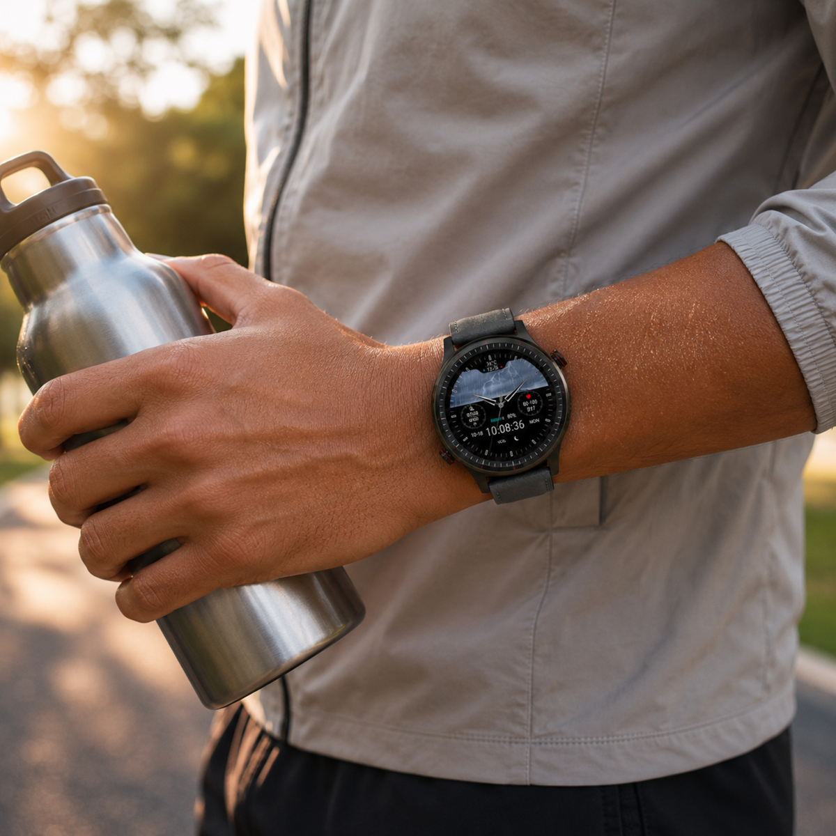 Camp Basel | Round HD Touchscreen Smartwatch  für Männer