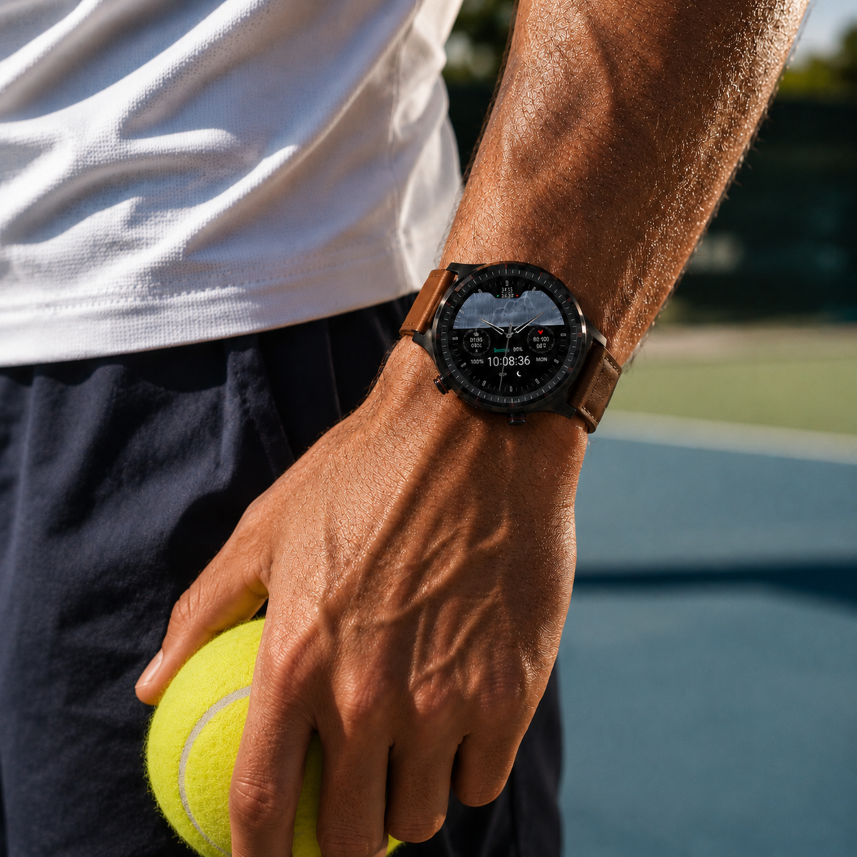 Camp Basel | Round HD Touchscreen Smartwatch  für Männer