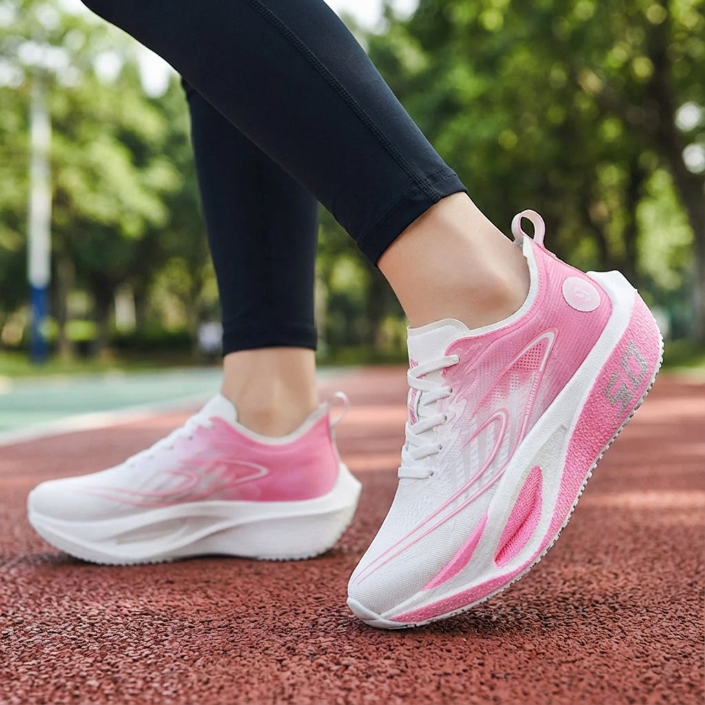Laufschuh Niedrigschaft mit Luftkissen-Polsterung atmungsaktiv