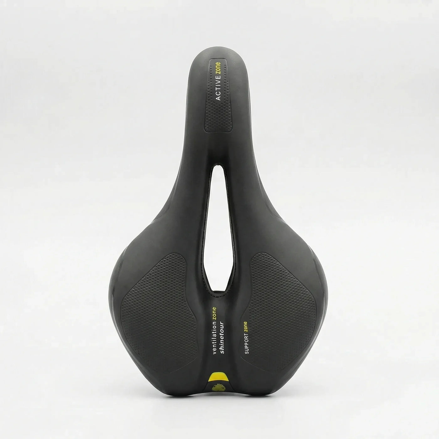 Breiter Fahrradsattel rutschfest atmungsaktiv stoßdämpfend für Pendler – Camp Basel