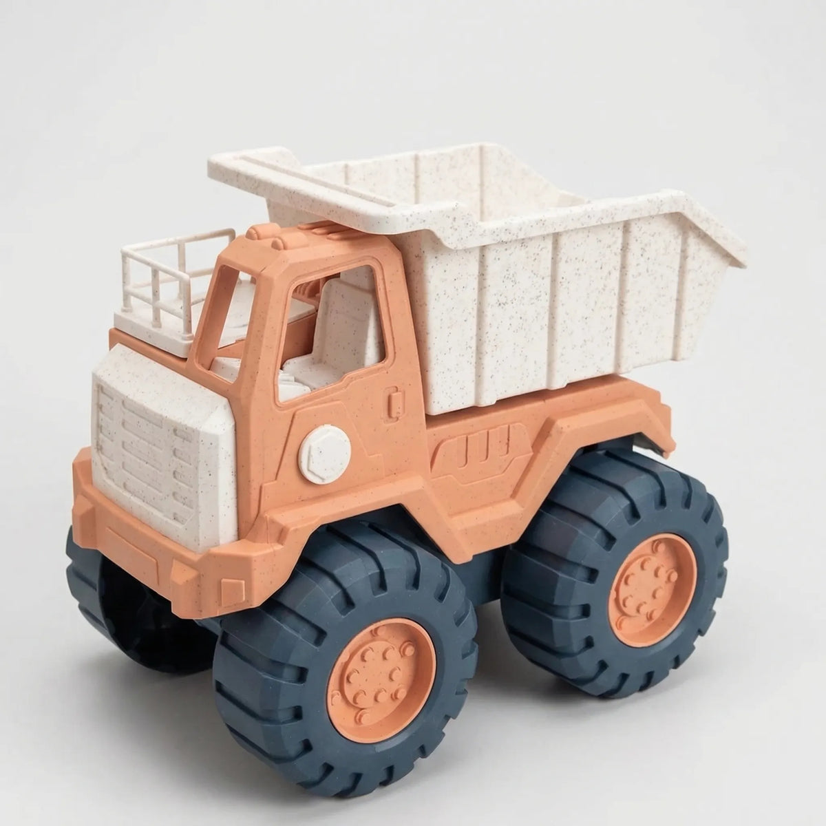 Sandspielzeug-Set für Kinder mit Bagger, Kran und Meerestier-Förmchen