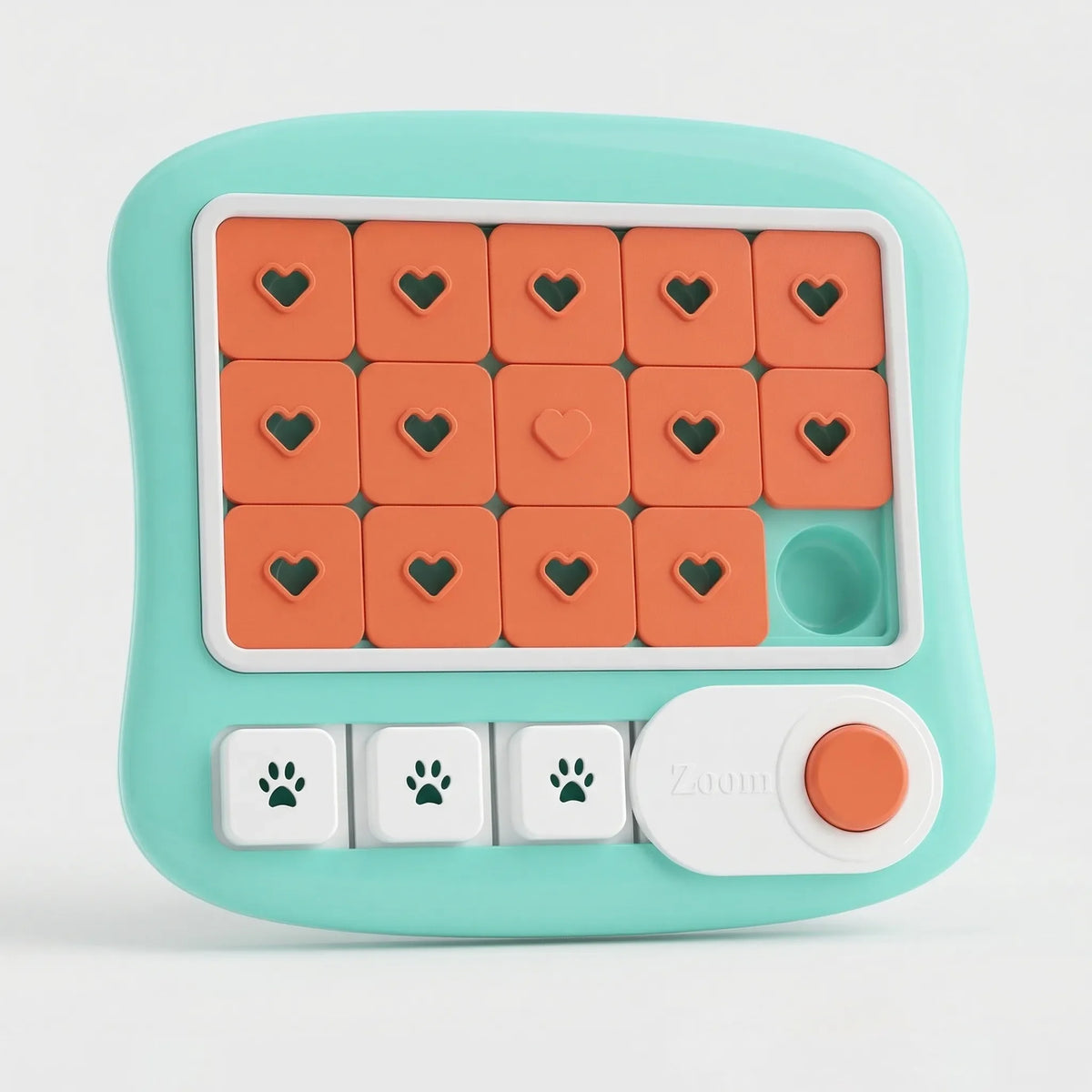 Interaktives Hundespielzeug Leckerli-Puzzle für langsames Fressen und mentale Beschäftigung