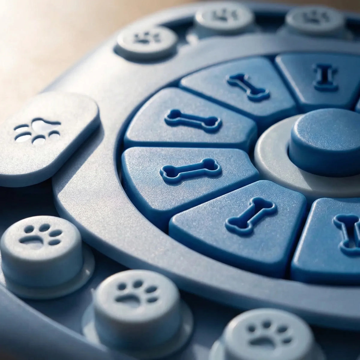 Interaktives Hundespielzeug Leckerli-Puzzle für langsames Fressen und mentale Beschäftigung