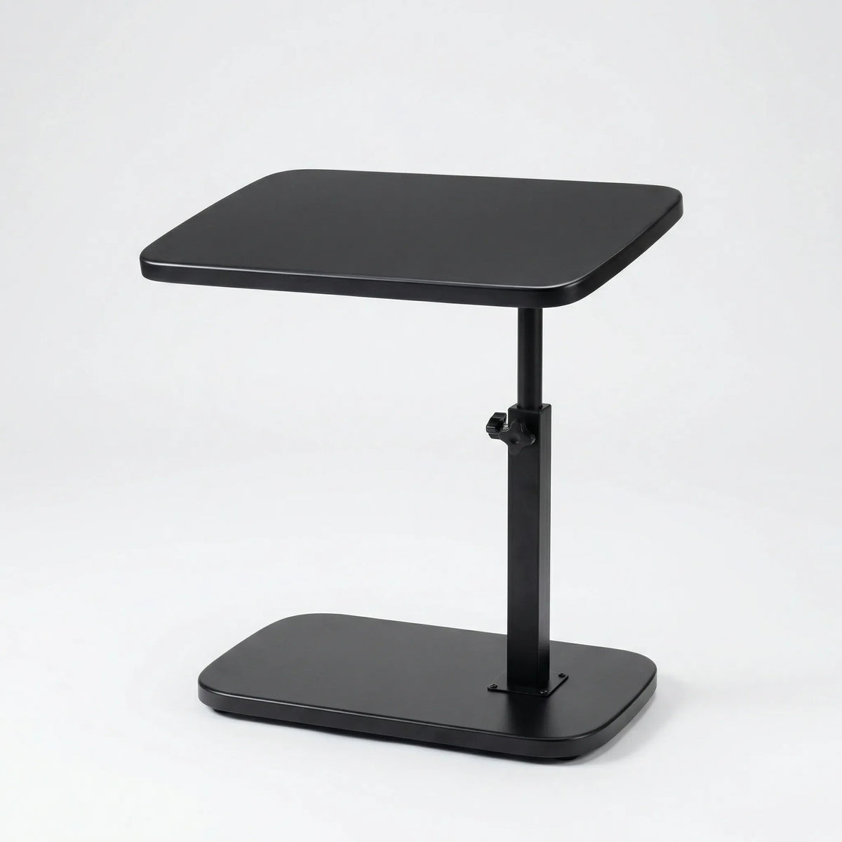 Verstellbarer Beistelltisch klappbar oval schmales Design stabil