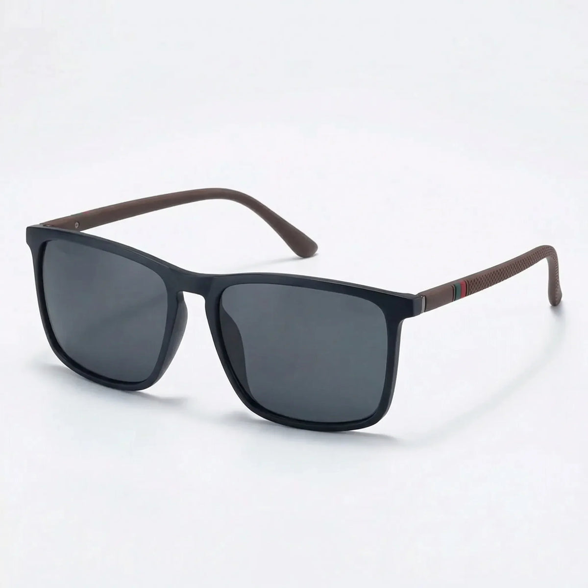 Eckige Herren-Sonnenbrille polarisiert, UV400-Schutz, blendungsreduzierend