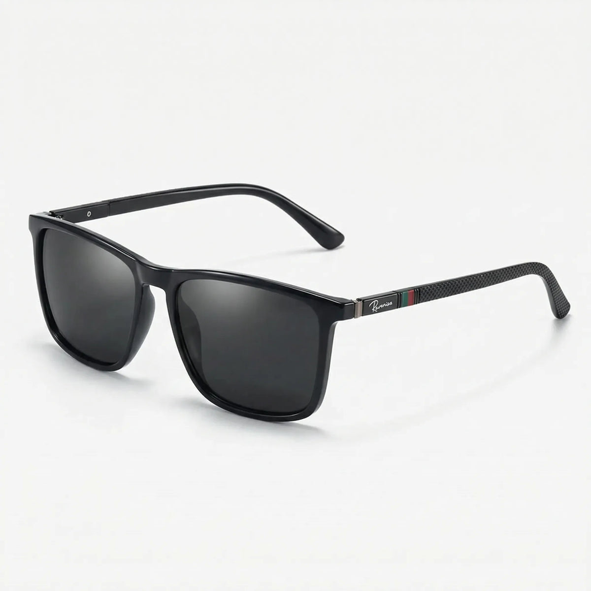 Eckige Herren-Sonnenbrille polarisiert, UV400-Schutz, blendungsreduzierend
