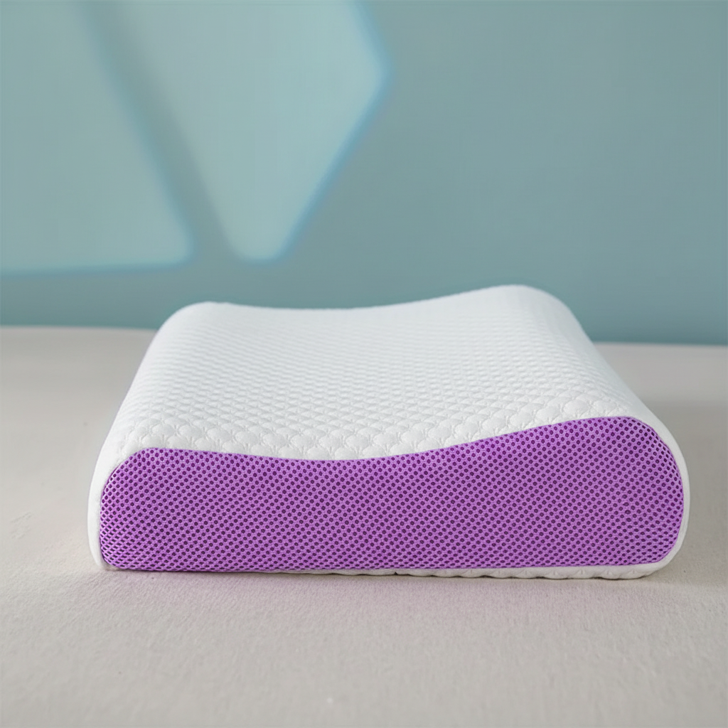 Ergonomisches Nackenkissen mit Gedächtnisschaum atmungsaktives Design
