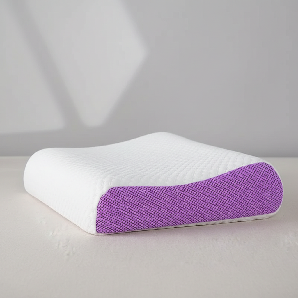 Ergonomisches Nackenkissen mit Gedächtnisschaum atmungsaktives Design