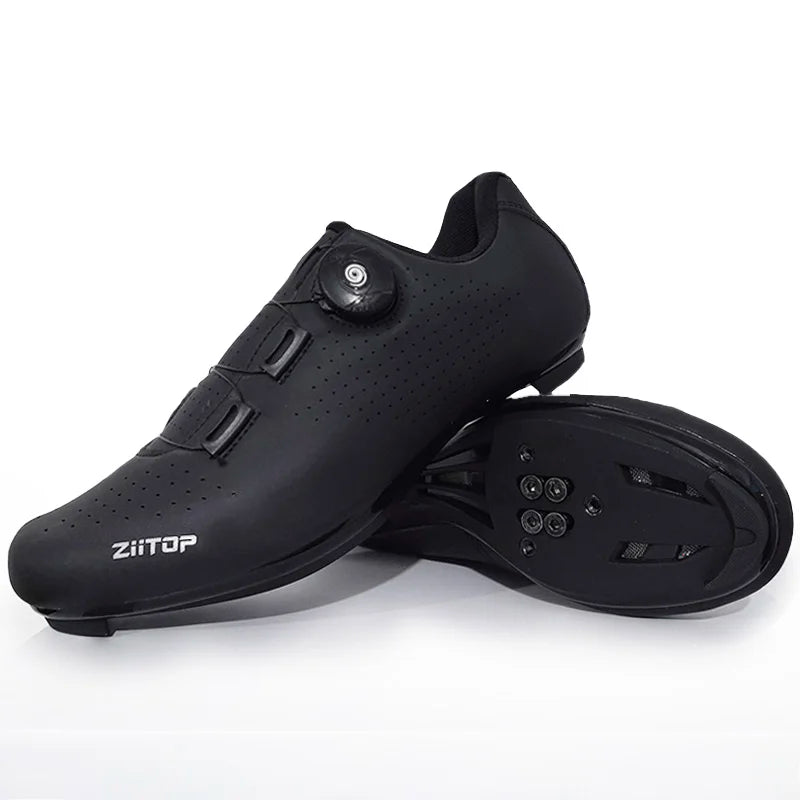 Rennrad-Schuh mit SPD-Schuhplatte und Drehregler-Verschluss