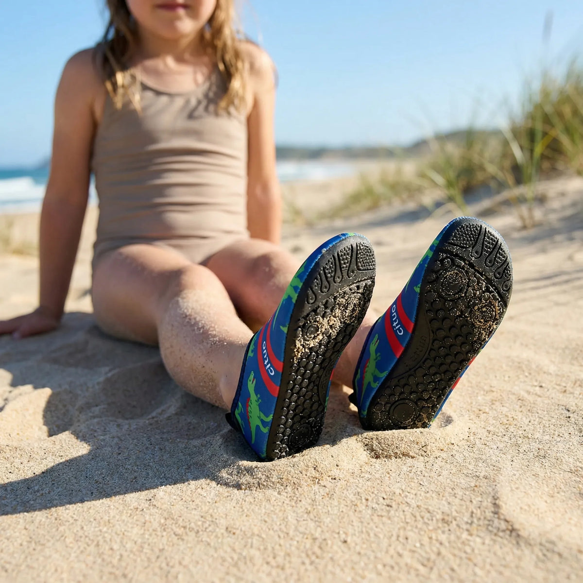 Leichte Barfuss-Wasserschuhe für Kinder, schnelltrocknend und rutschfest
