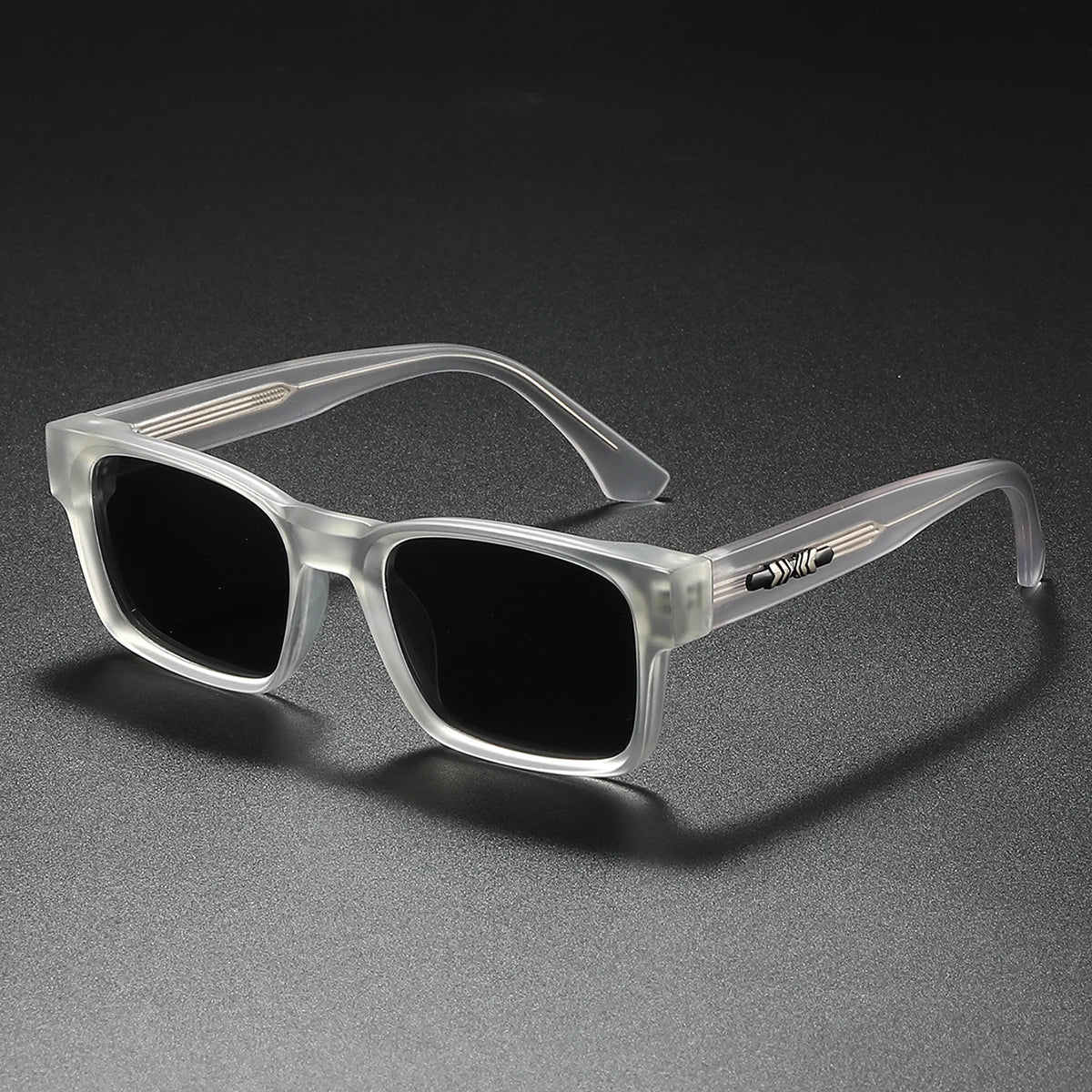 Eckige Sonnenbrille mit polarisierten Gläsern UV400-Schutz