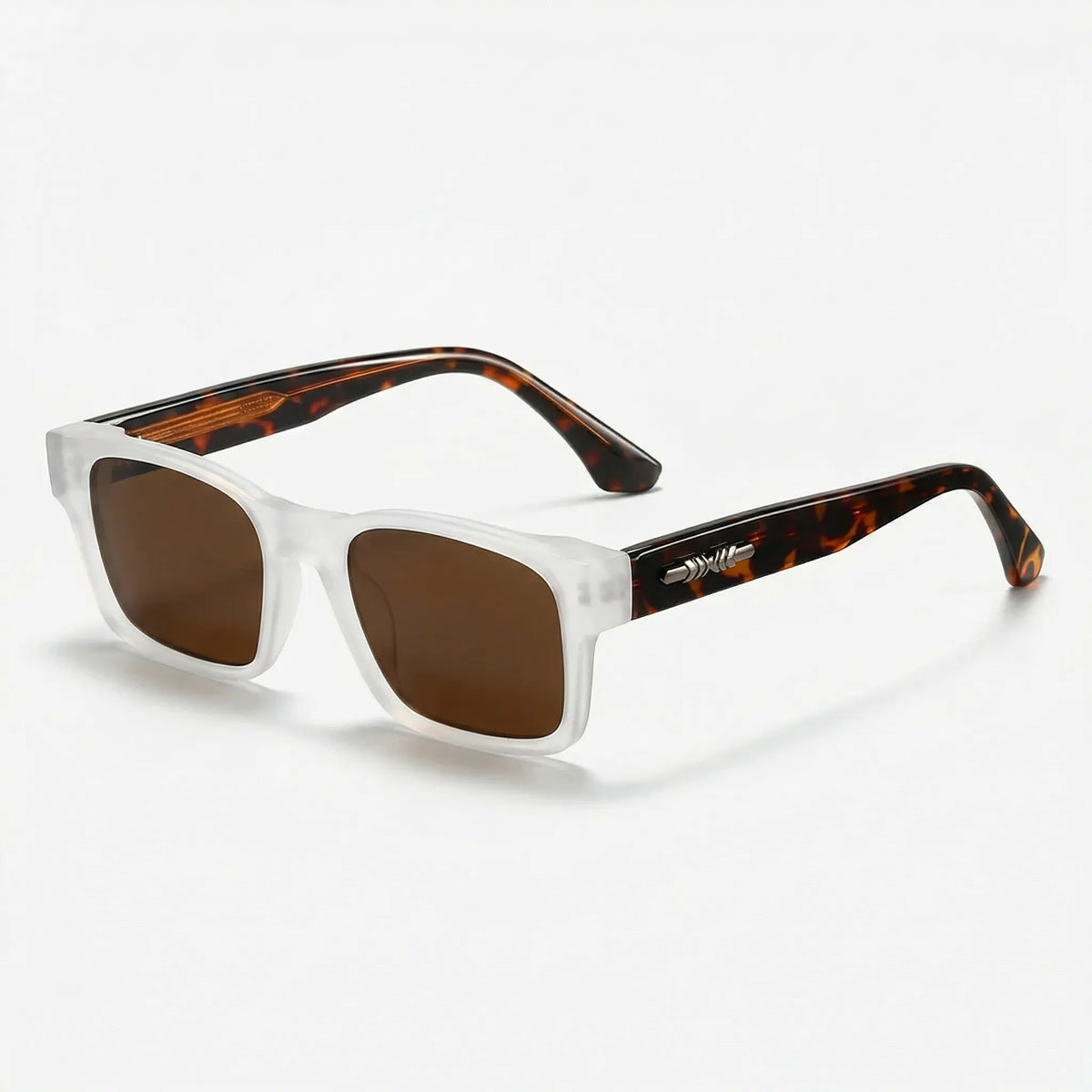 Eckige Sonnenbrille mit polarisierten Gläsern UV400-Schutz