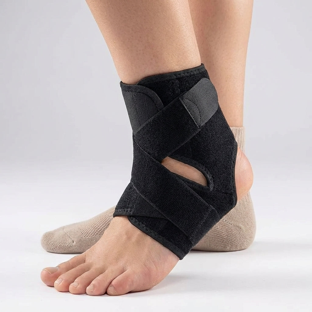Verstellbare Knöchelbandage für Sport und Alltag