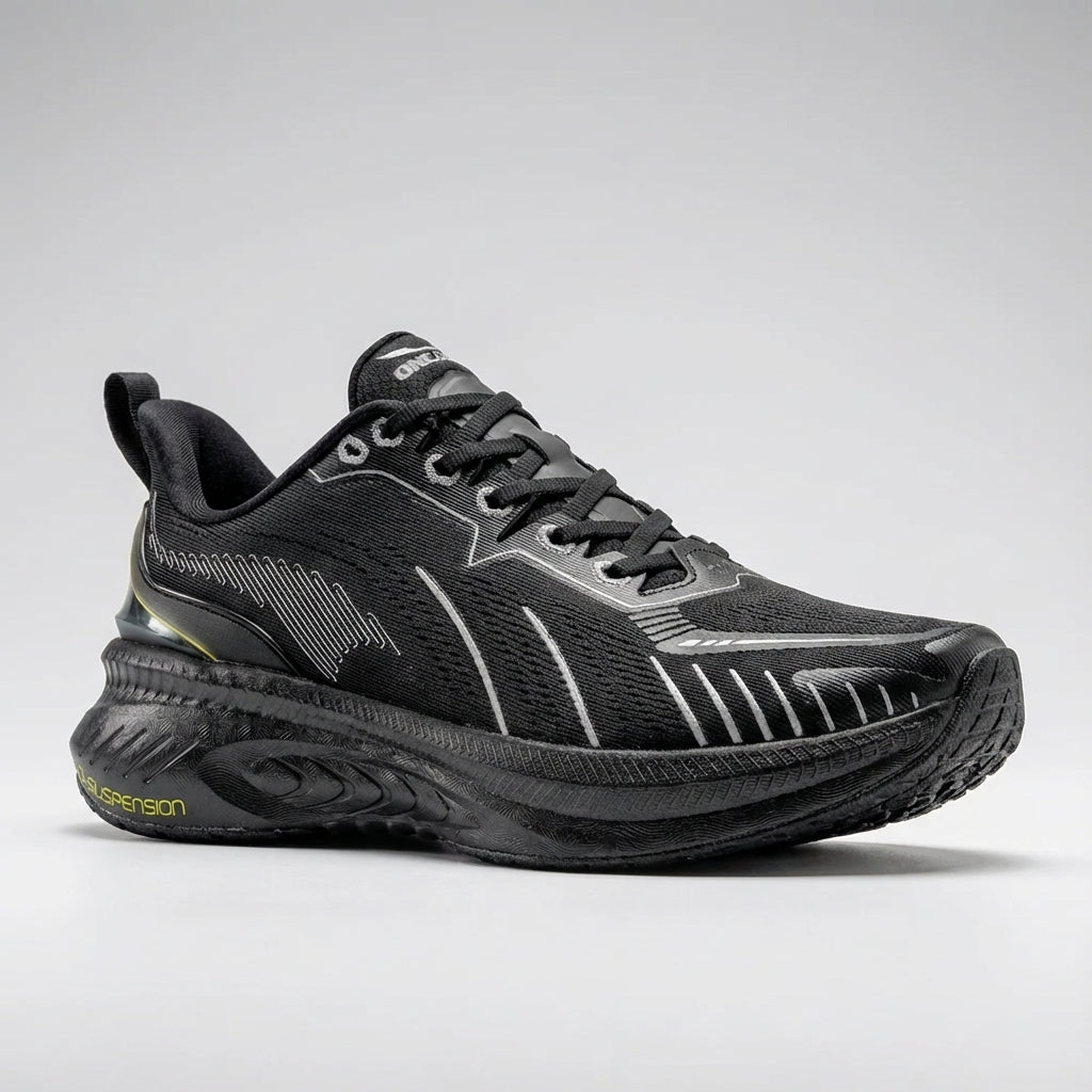 Gedämpfter Straßenlaufschuh atmungsaktiv extra breite Plattform