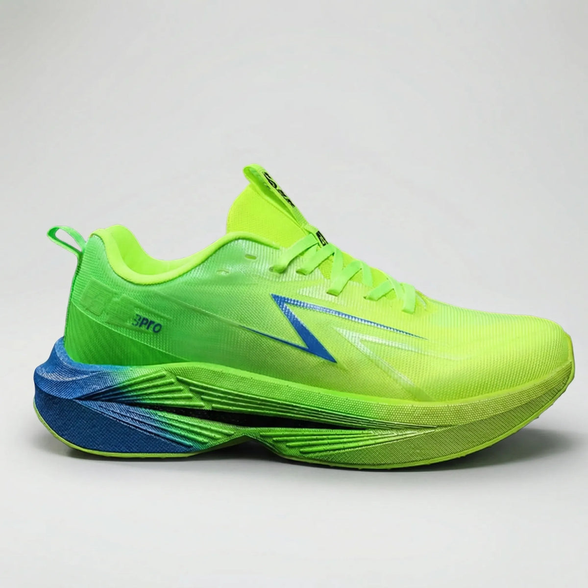 Marathonlaufschuh mit Kohlefaser-Platte rutschfest atmungsaktiv