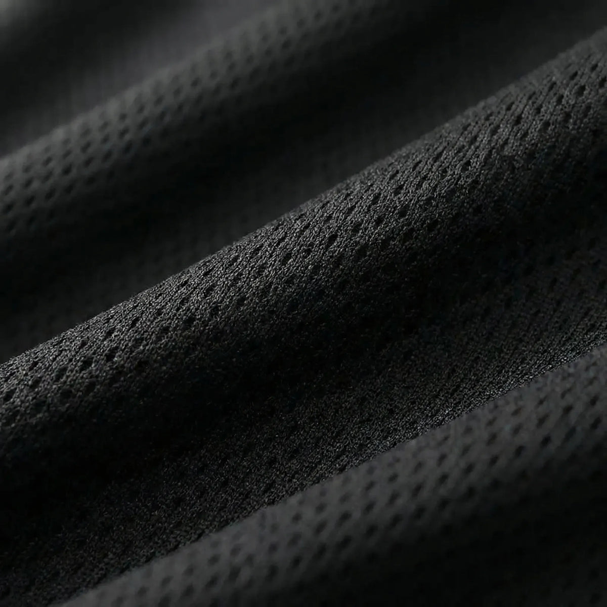 Herren-Trainingsanzug Mesh atmungsaktiv leicht Kurzarm Rundhals