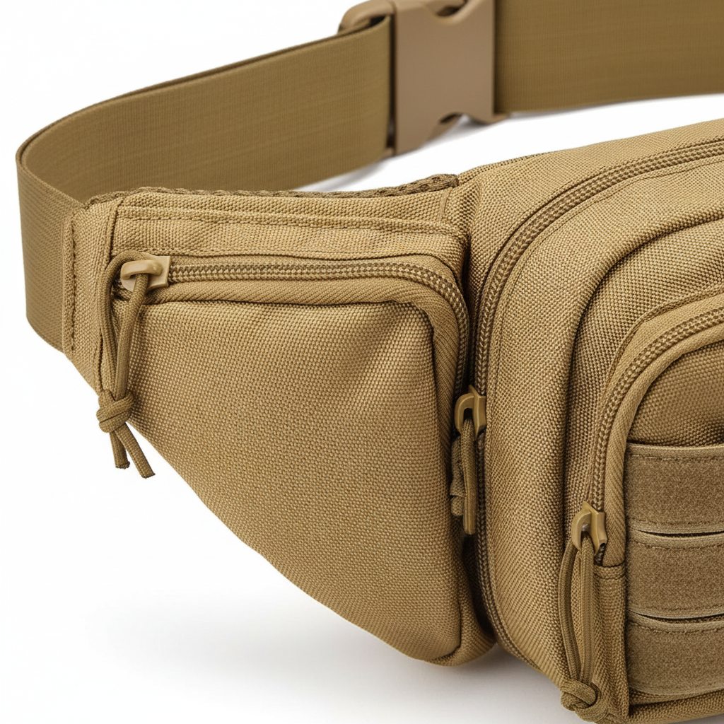 Taktische Gürteltasche wasserdicht Oxford-Stoff mit MOLLE-System