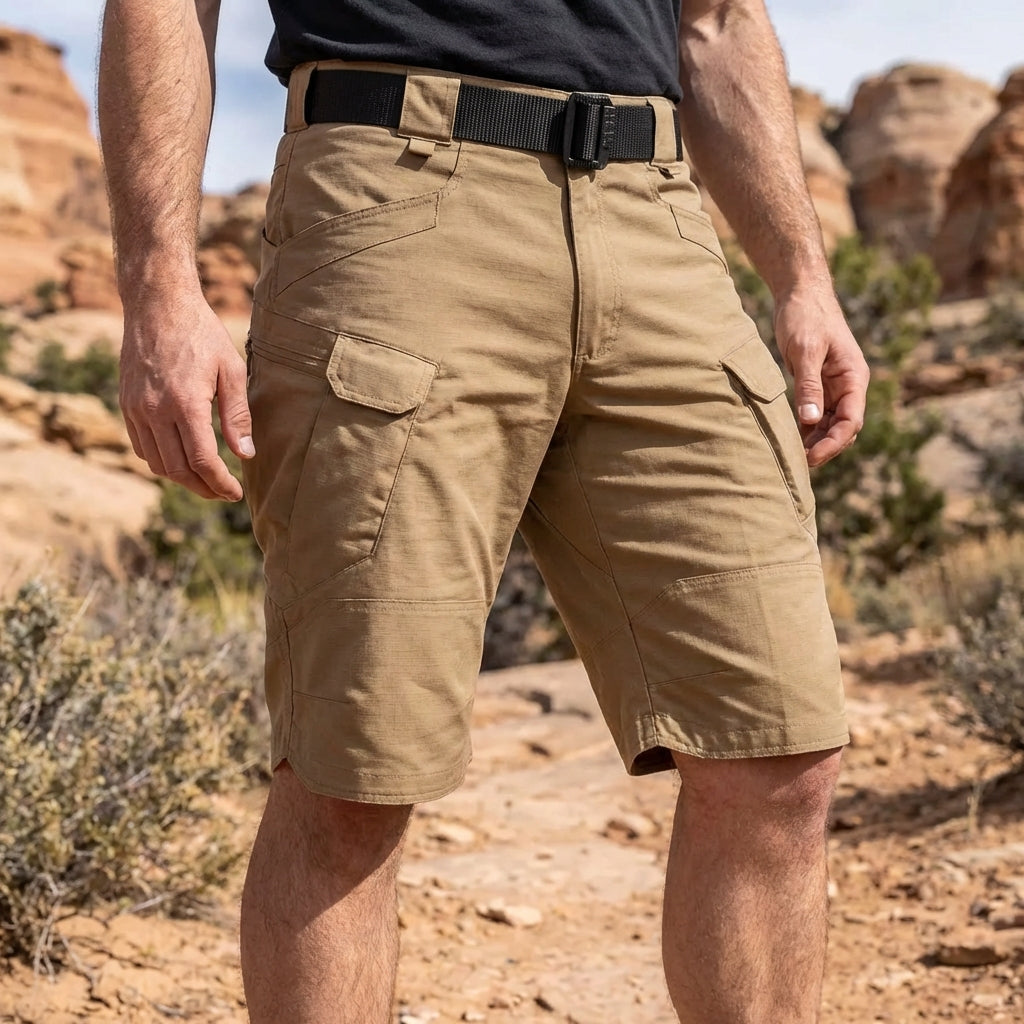 Cargo-Shorts Knielänge mit sicheren Taschen schnelltrocknend