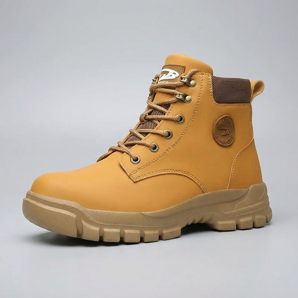 Herren-Sicherheitsstiefel Hochschaft mit Stahlzehe und Winterfütterung