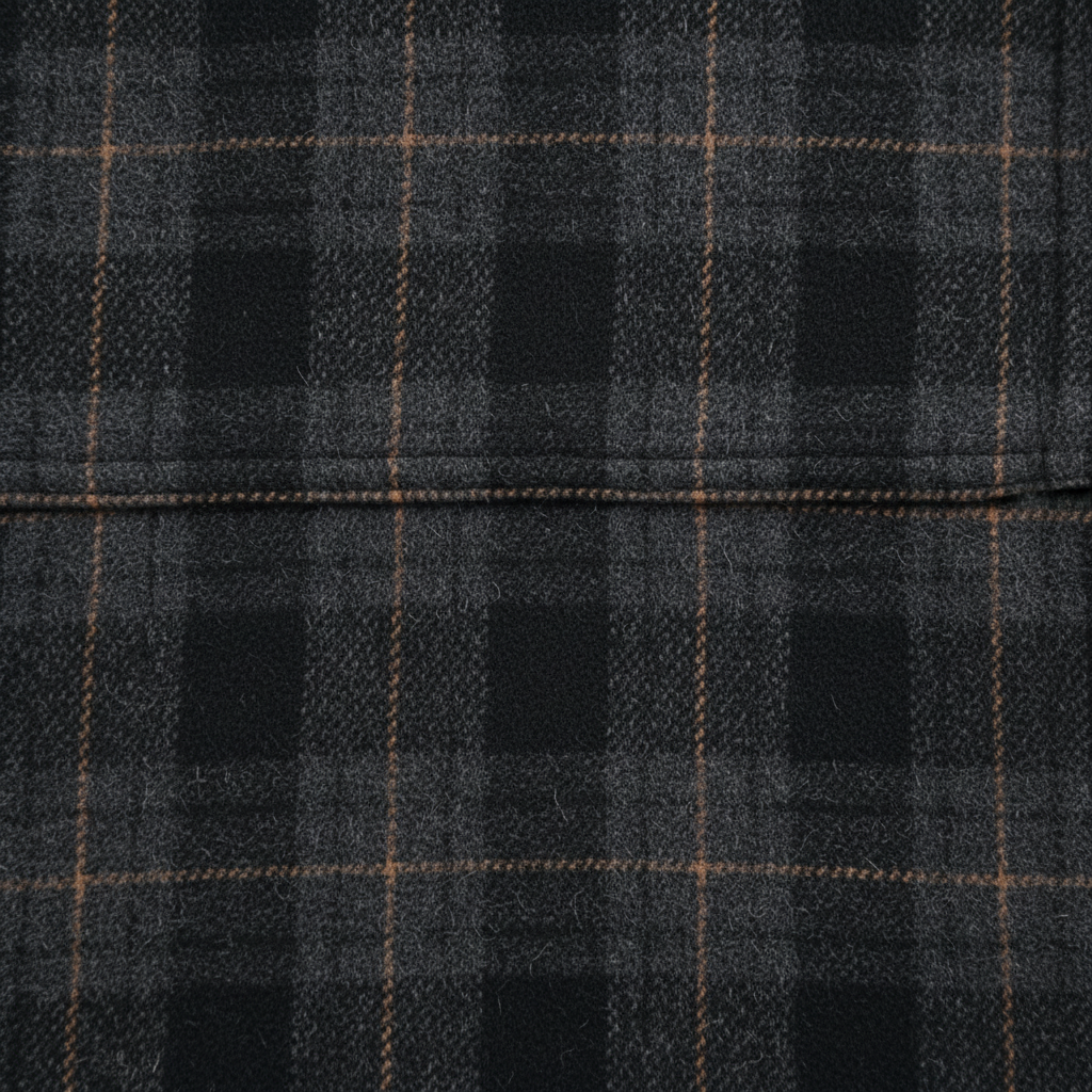 Flanellhemd Karo übergrosse warm Winter Bürstenstoff Streetwear