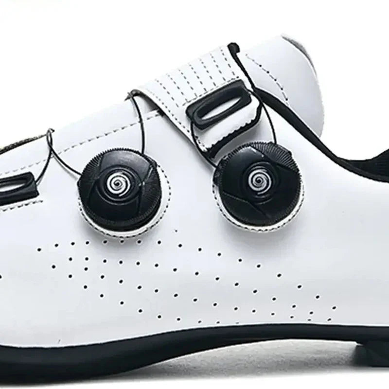 Herren-Rennrad-Schuh SPD-kompatibel mit Drehverschluss und belüfteter Oberseite