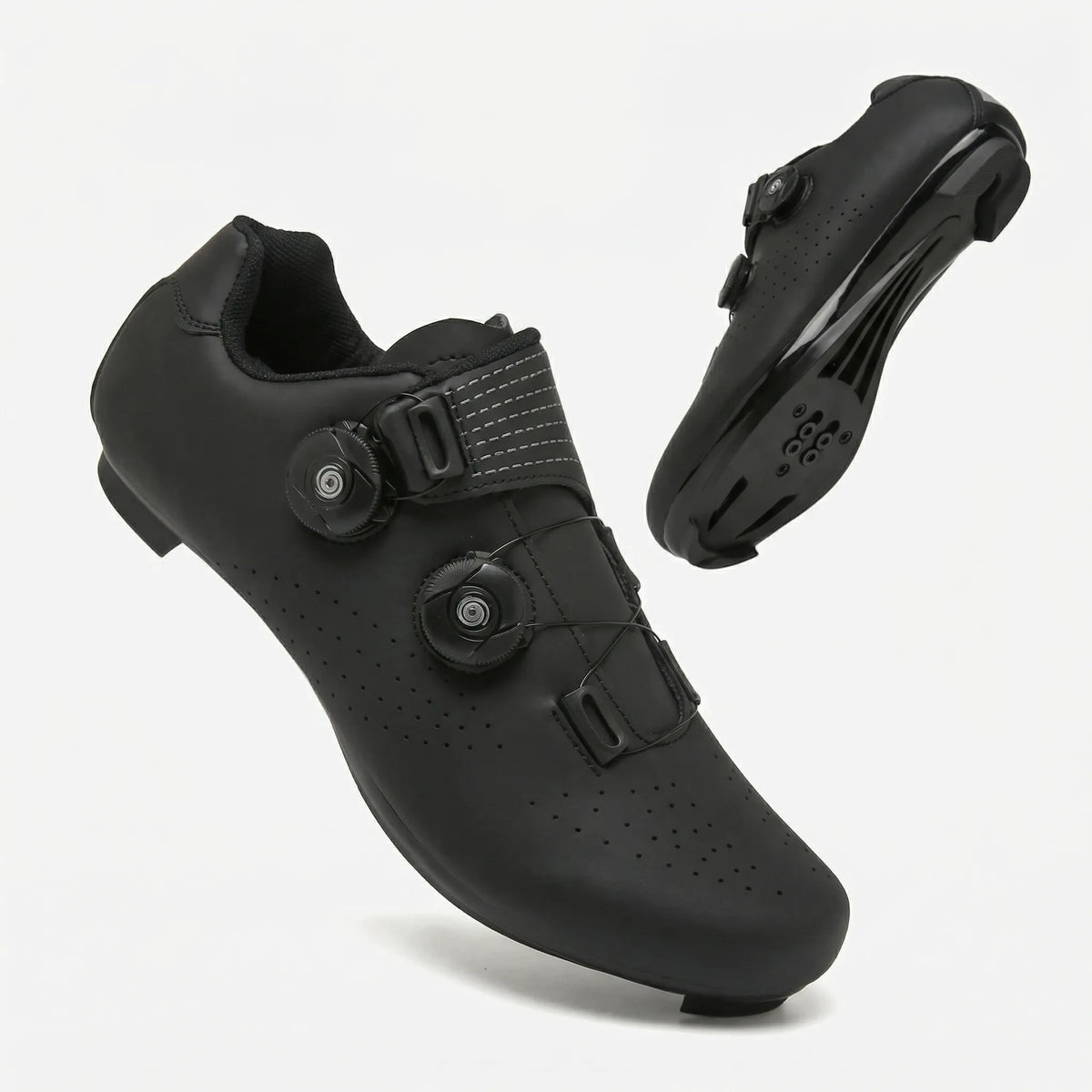 Herren-Rennrad-Schuh SPD-kompatibel mit Drehverschluss und belüfteter Oberseite