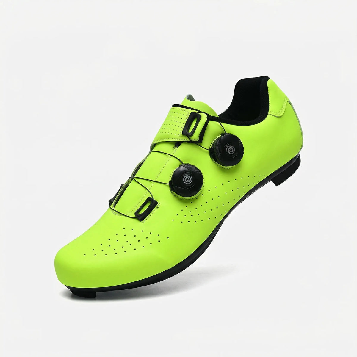 Herren-Rennrad-Schuh SPD-kompatibel mit Drehverschluss und belüfteter Oberseite