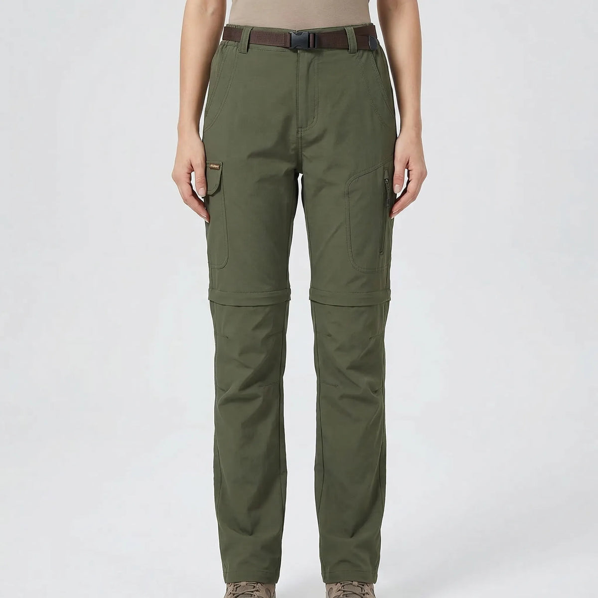Damen Zip-Off Wanderhose schnelltrocknend atmungsaktiv wetterfest