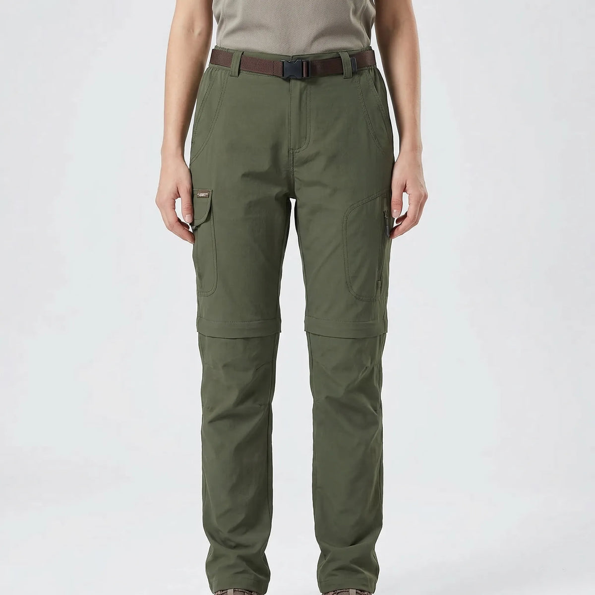 Damen Zip-Off Wanderhose schnelltrocknend atmungsaktiv wetterfest