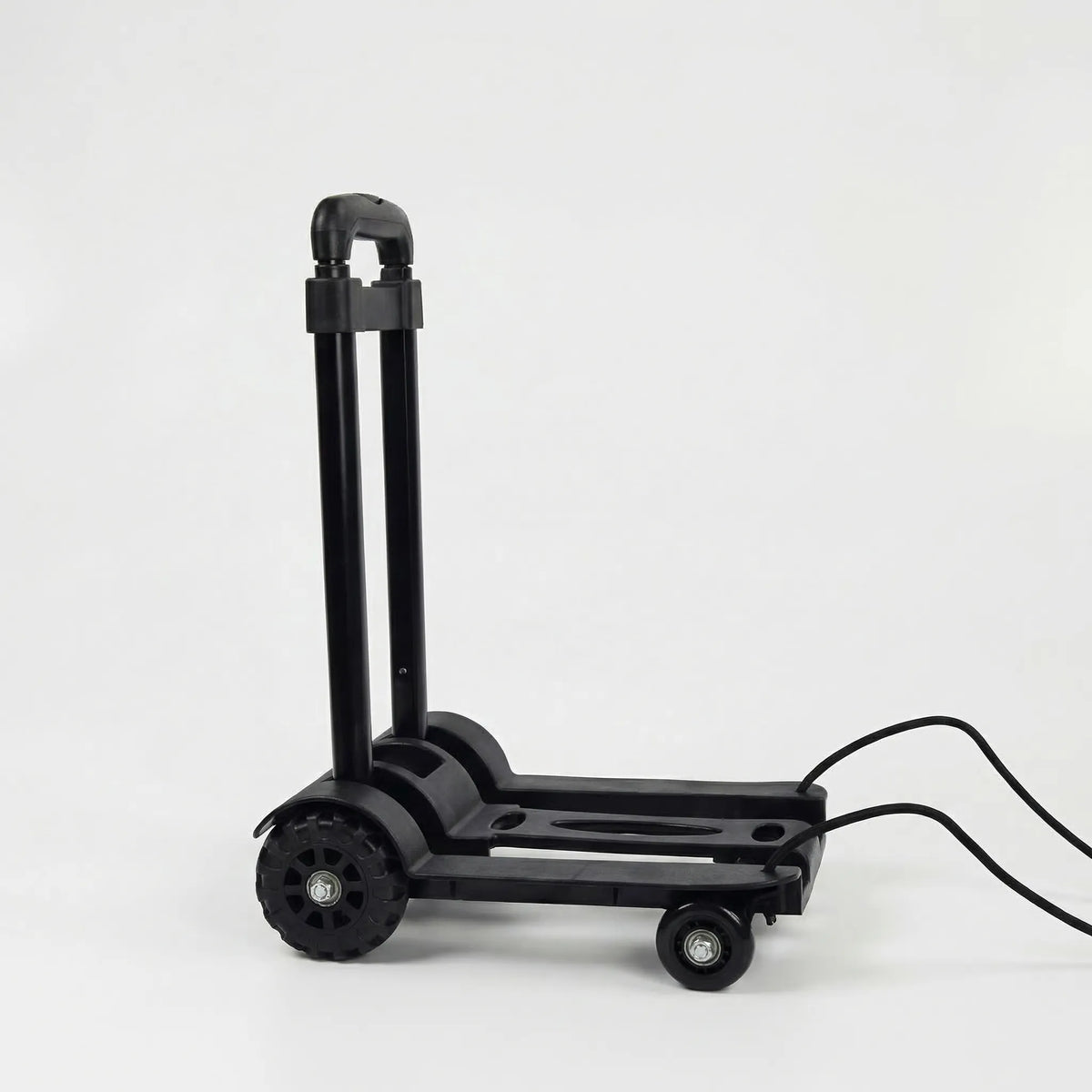 Klappbarer Handwagen mit Teleskopgriff und 45 kg Tragfähigkeit
