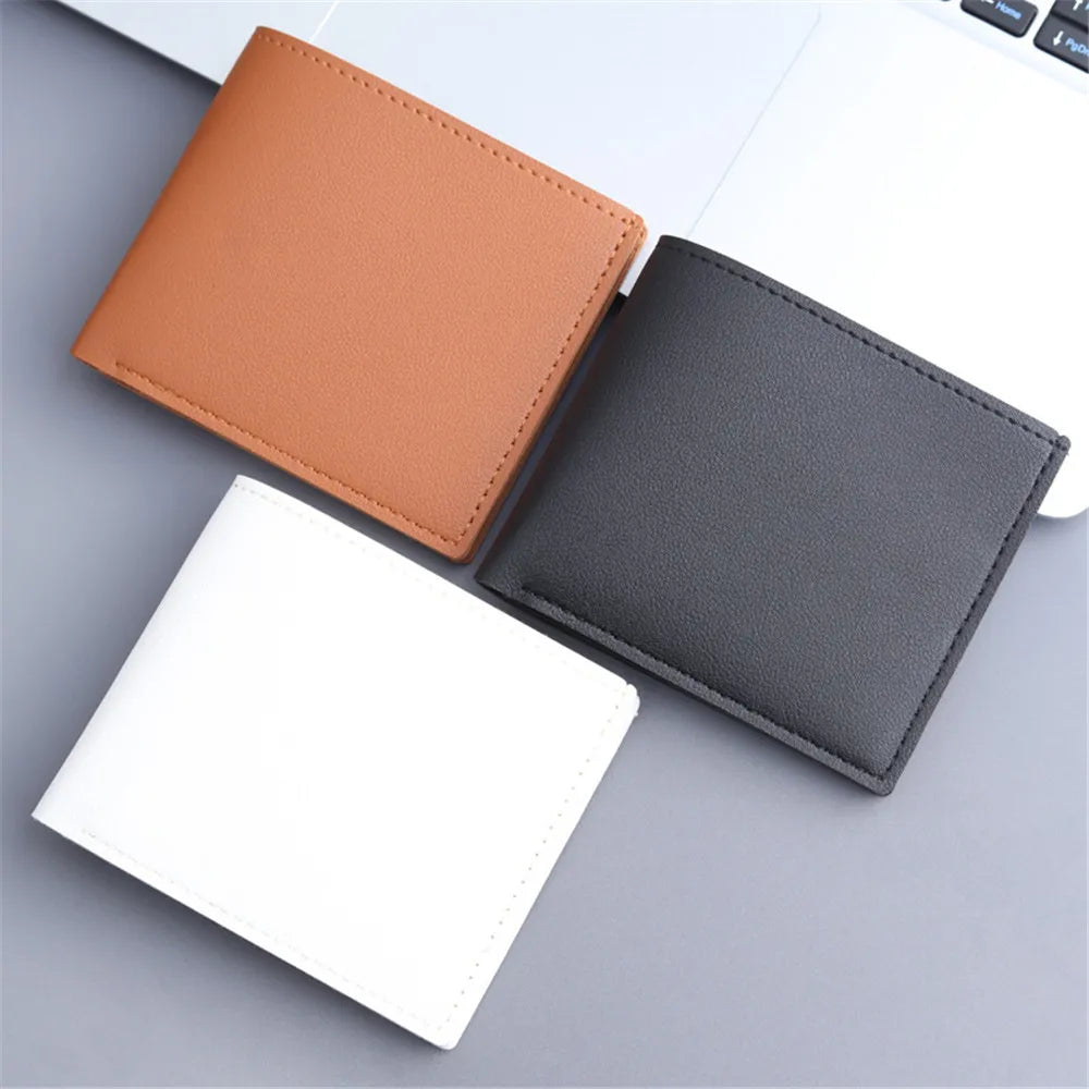 Schlanker Bifold-Geldbeutel mit Reissverschluss-Tasche und Kartenfächern