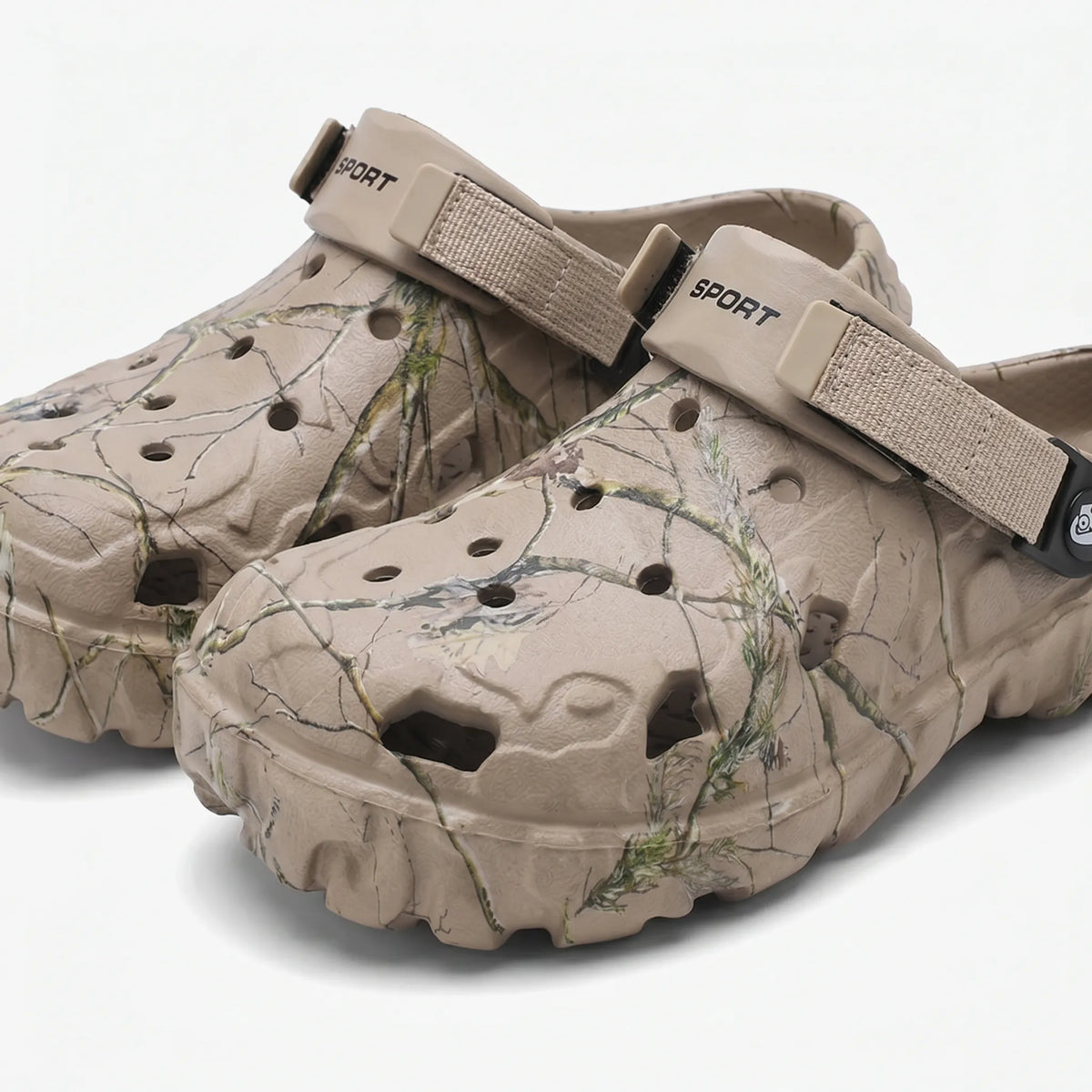 Herren-Clogs rutschfest atmungsaktiv für Garten und Strand