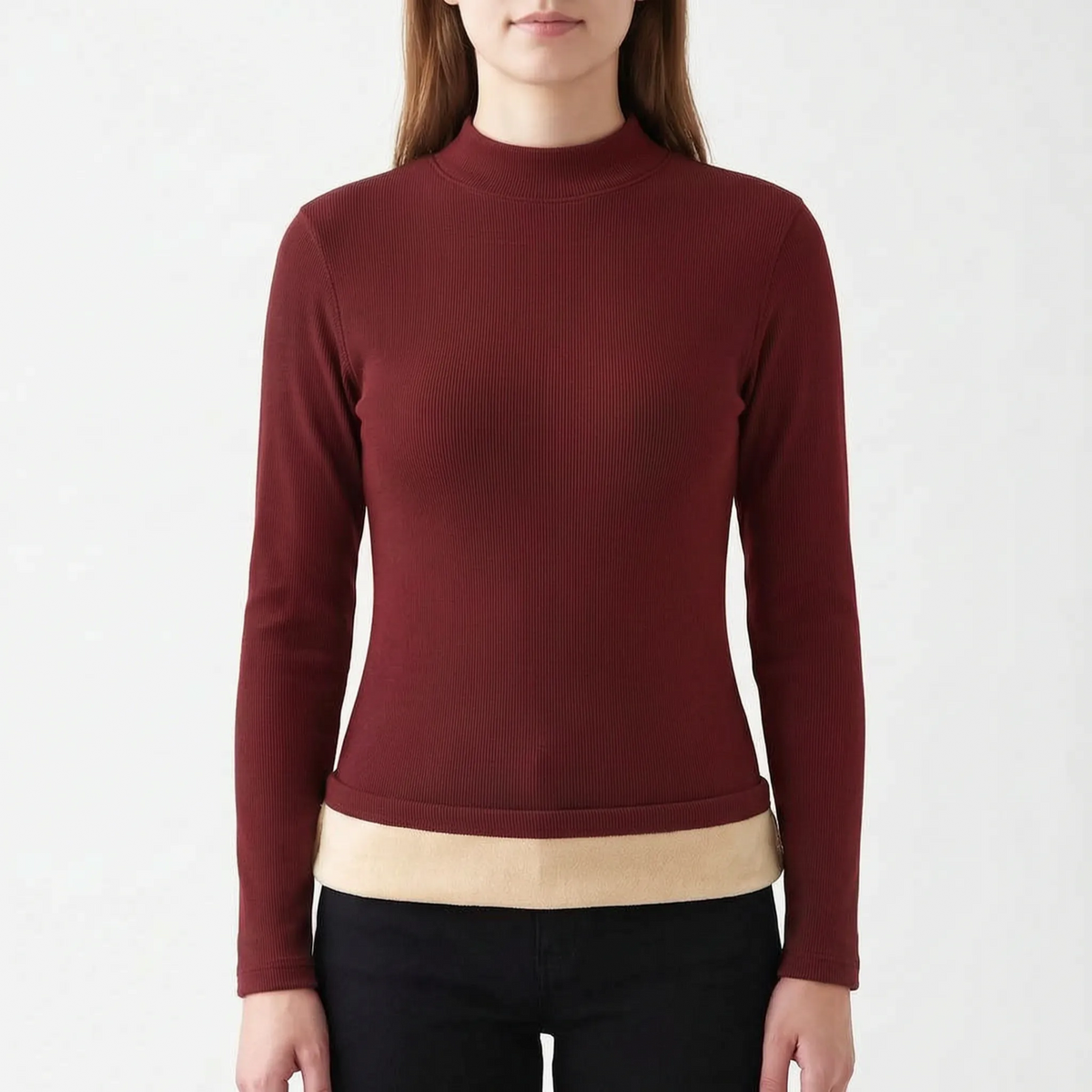 Nordspur | Veleria Langärmliges Thermoshirt Mit Stehkragen