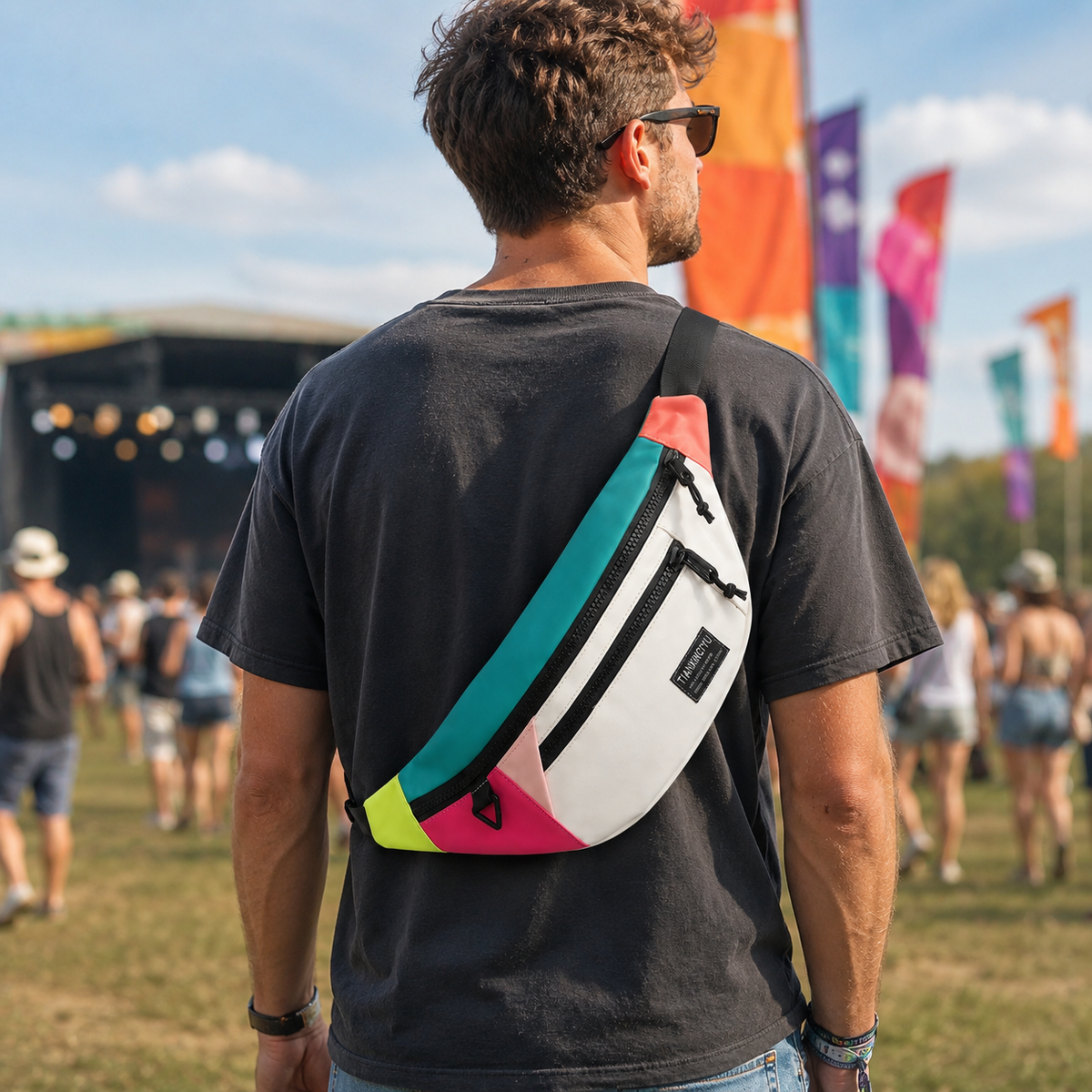 Camp Basel | Veltroxa Lässige Nylon-Crossbody-Tasche