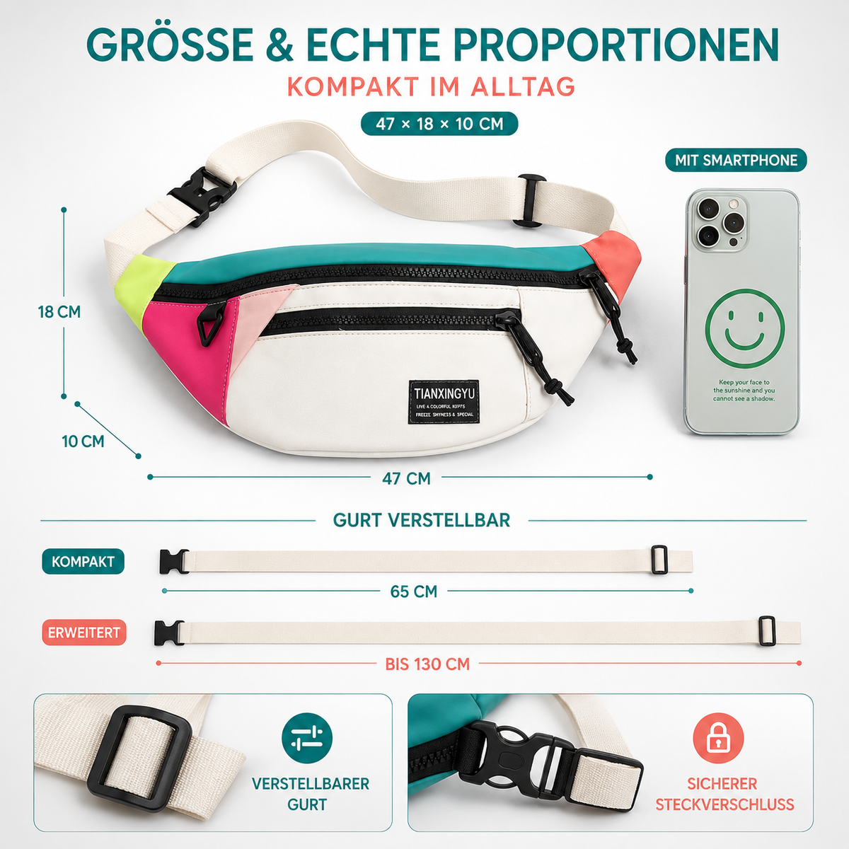 Camp Basel | Veltroxa Lässige Nylon-Crossbody-Tasche
