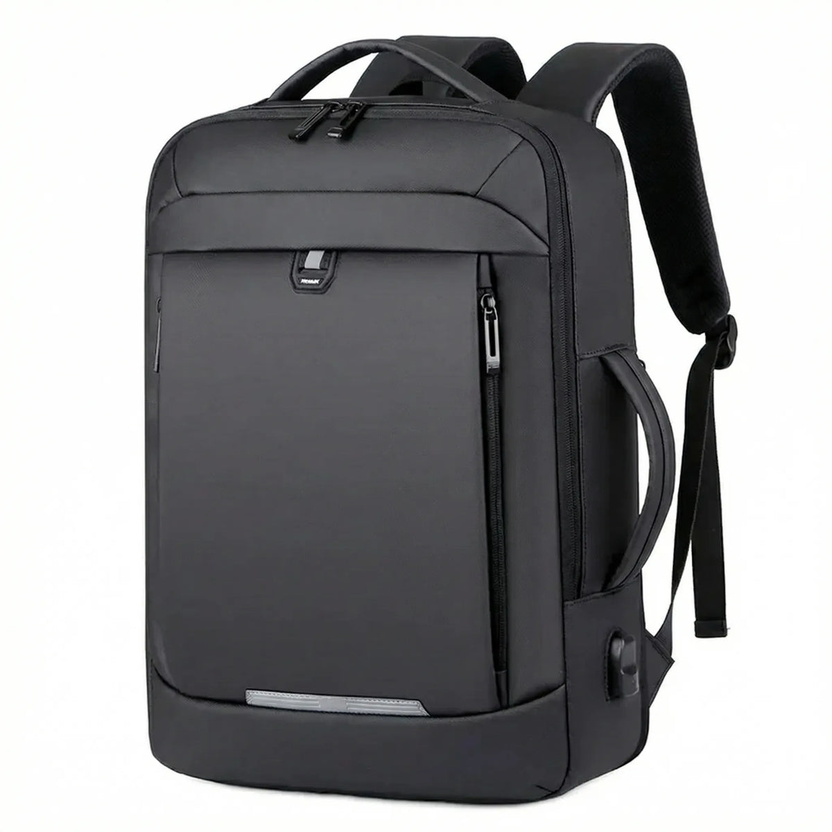 Laptop-Rucksack erweiterbar wasserabweisend mit USB-Ladeanschluss