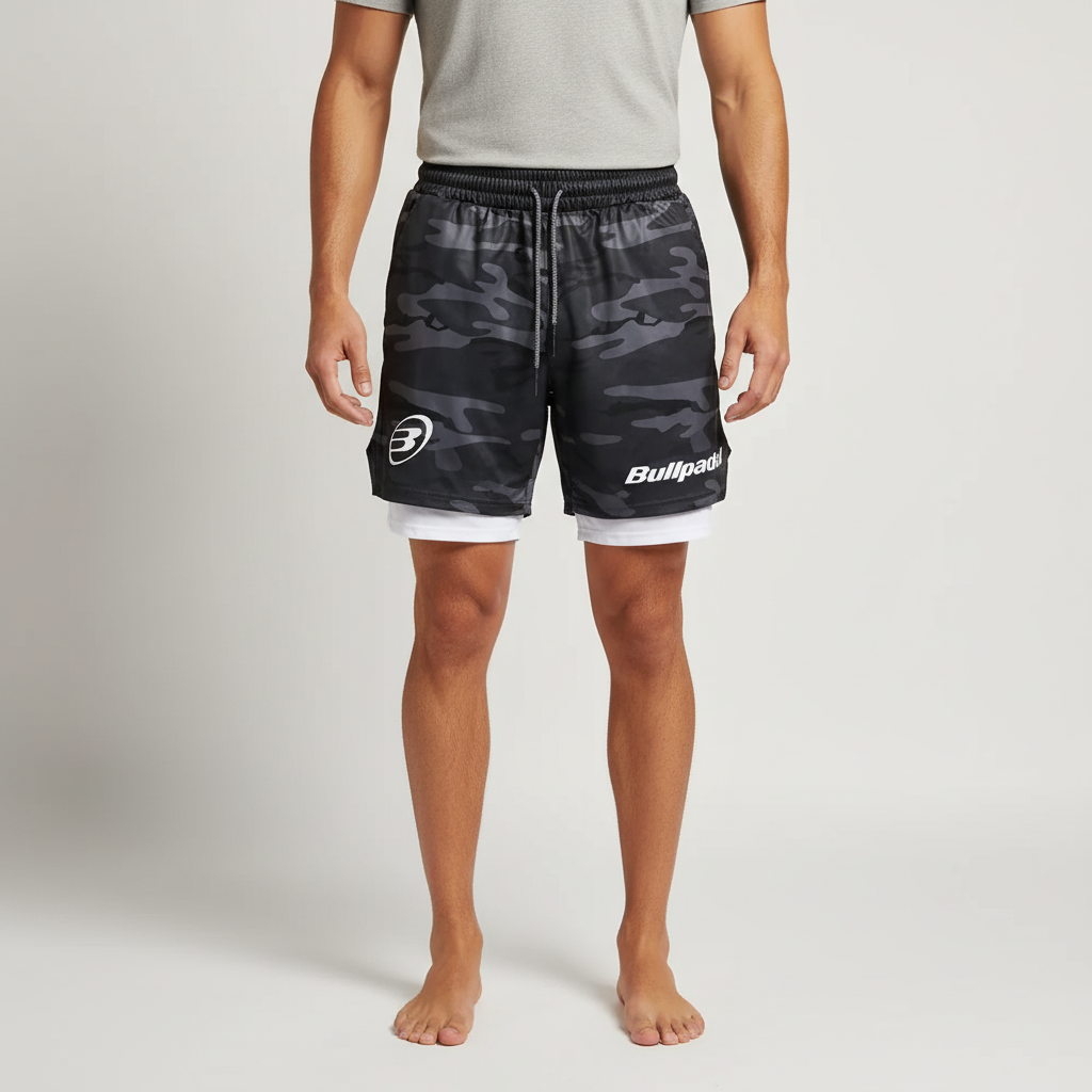 Atmungsaktive Herren Sport-Shorts für Padel-Tennis und Laufen