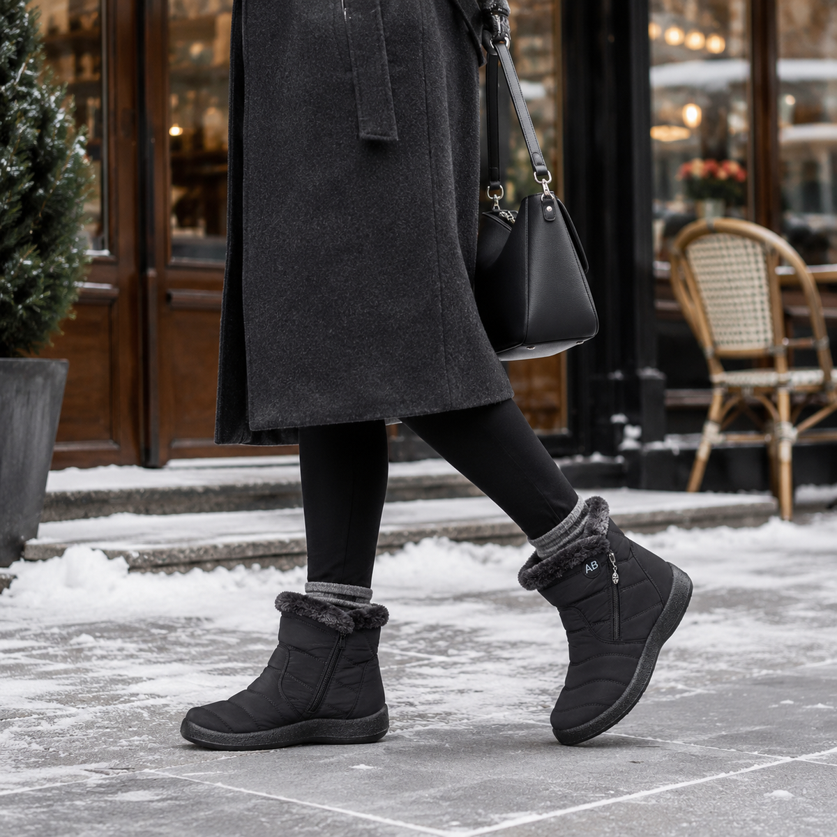 Camp Basel | Wasserdichte Knöchel-Winterstiefel