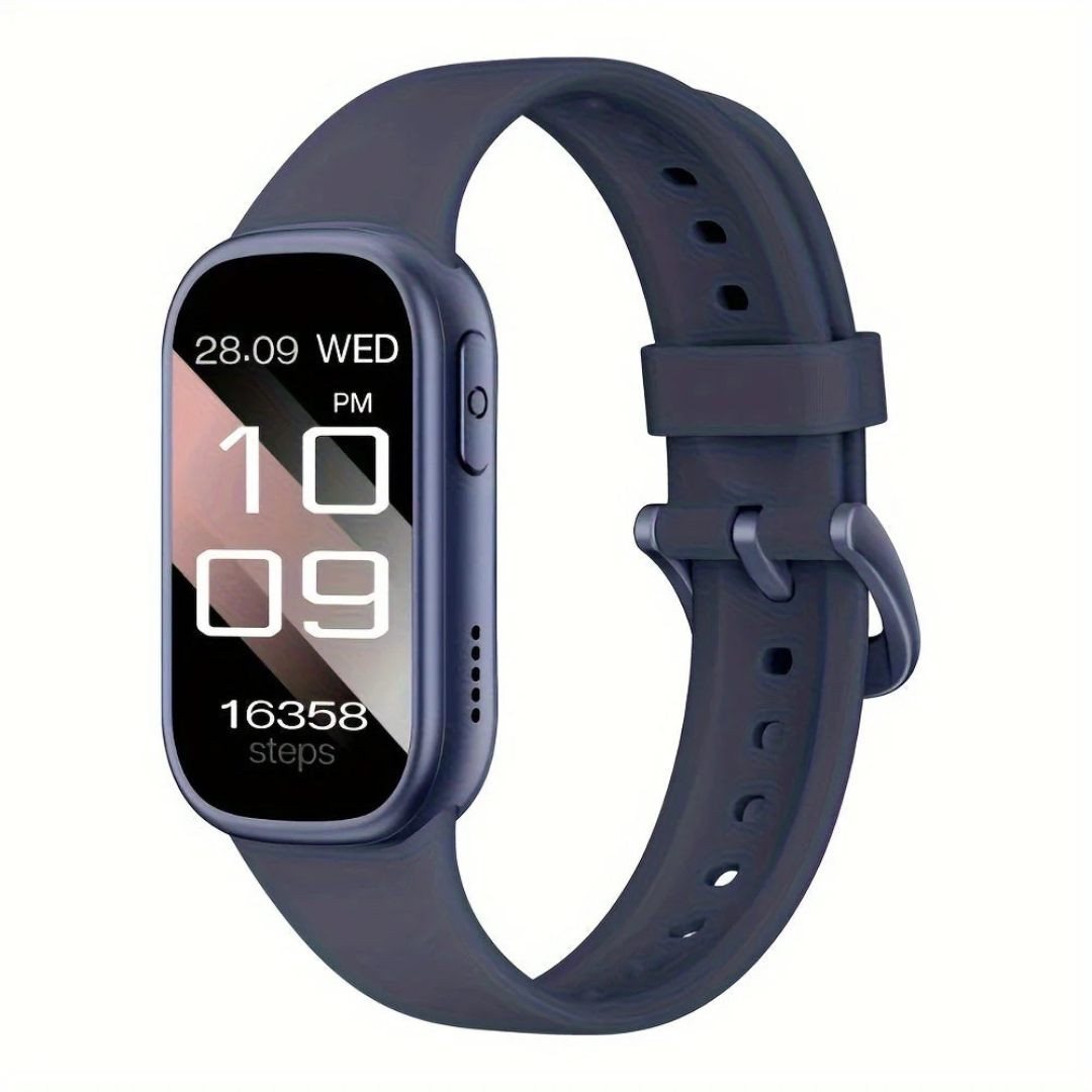 Wasserdichte Smartwatch mit Fitness-Tracker und langem Akku