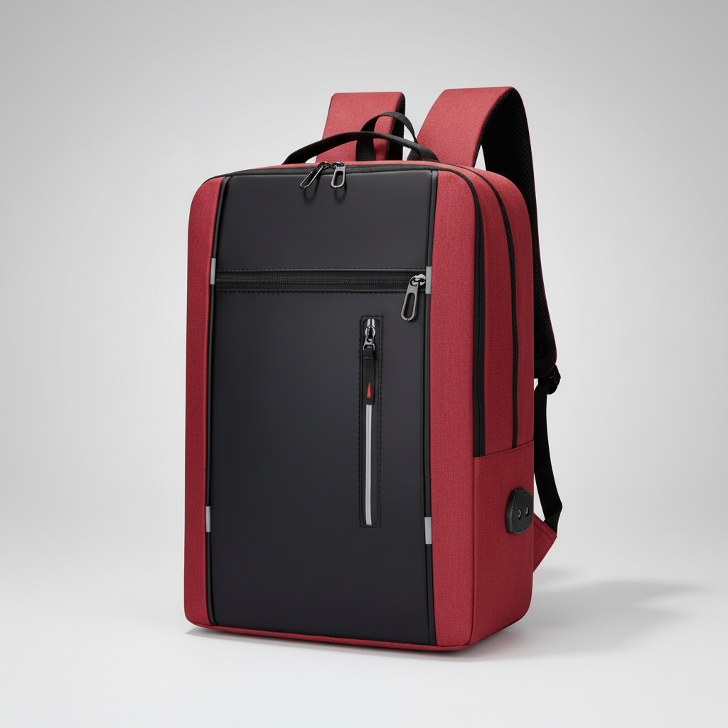 Wasserdichter Business-Rucksack mit Laptopfach und USB-Port