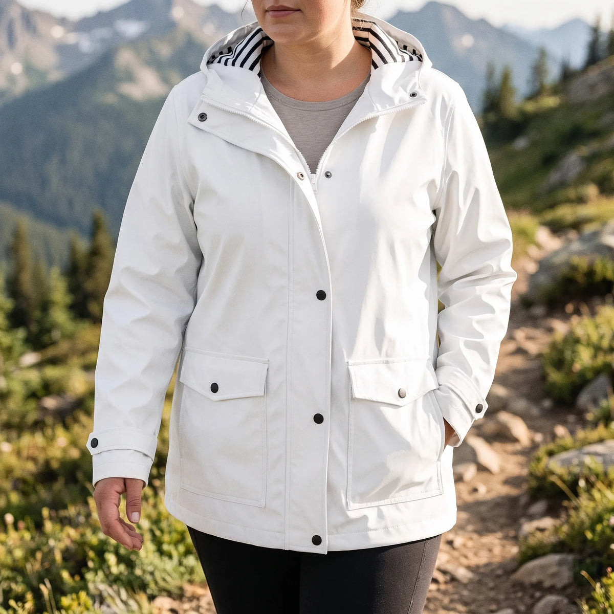 Nordspur | WeatherDefier Praktische Outdoor-Regenjacke