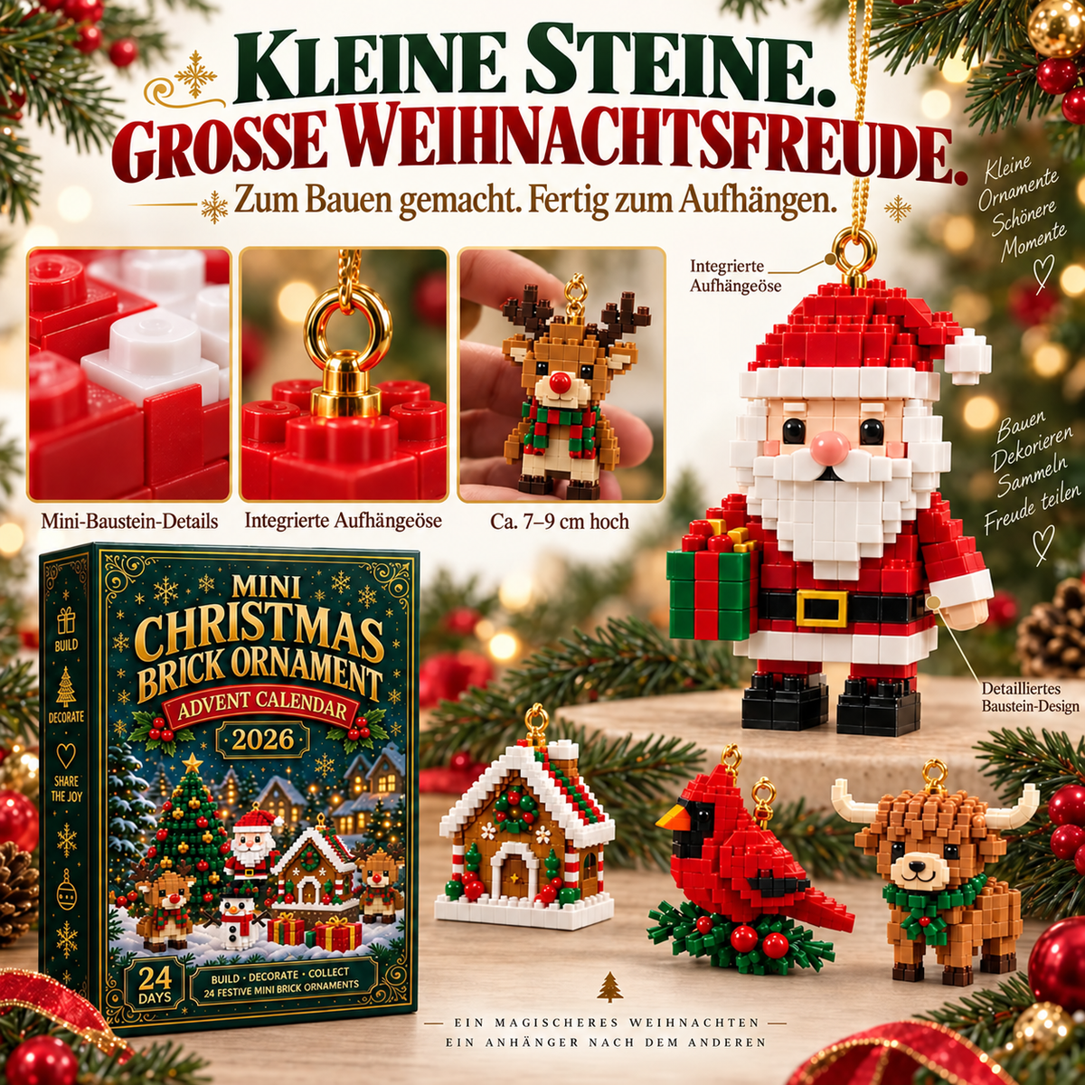 Camp Basel | Weihnachts-Baustein-Adventskalender