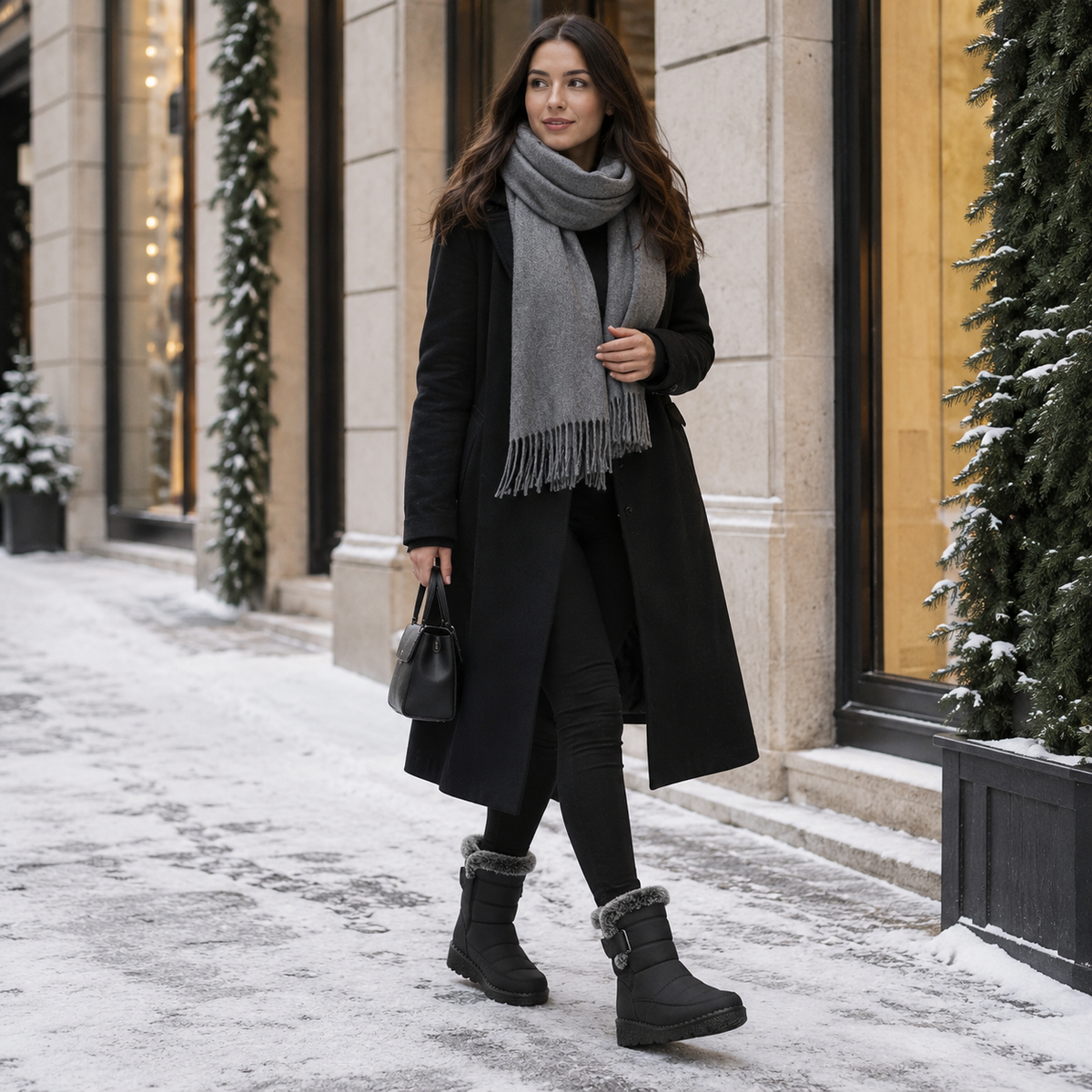Camp Basel | Womens Isolierte Winterstiefel