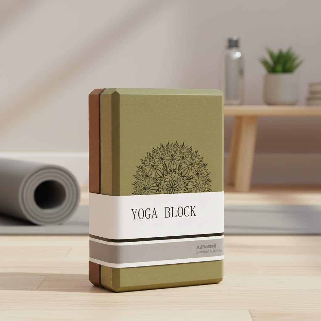 Yoga-Stützblock rutschfest anfängerfreundlich Ausrichtung