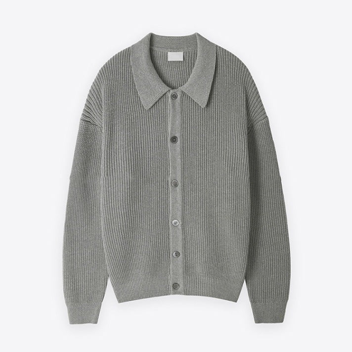 Camp Basel | Verdanox Schlanker Knopfcardigan