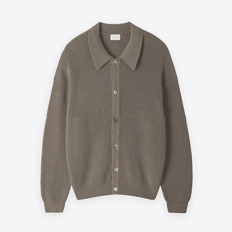 Camp Basel | Verdanox Schlanker Knopfcardigan