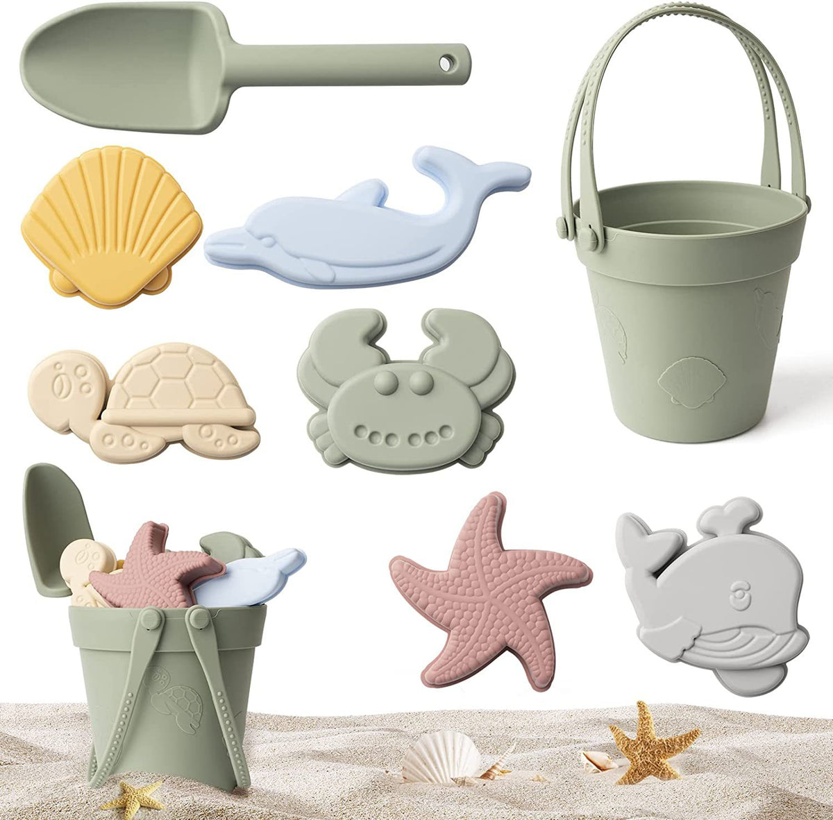 Camp Basel | Beachilo Mehrteiliges Strandspielzeug-Set für Kinder