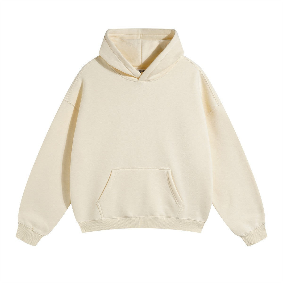 Unisex-Kapuzensweatshirt aus Bio-Baumwolle in lockerer Passform, mit Kängurutasche
